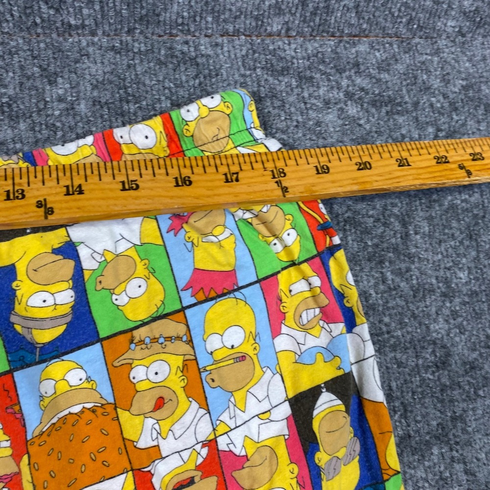 The Simpsons Homer Simpson Pajama Pants Mens XL 2007 Vintage AOP Cotton - Picture 5 of 9